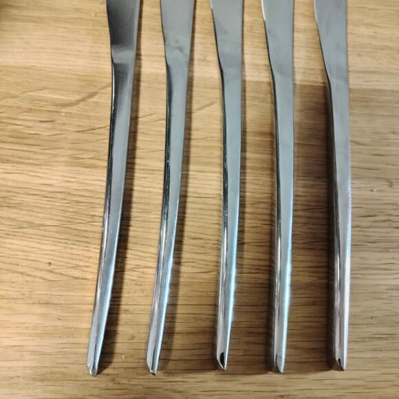 5 WMF Cromargan Nordic 9 3/4" Dinner Knives Knife Stainless Steel - Picture 3 of 6